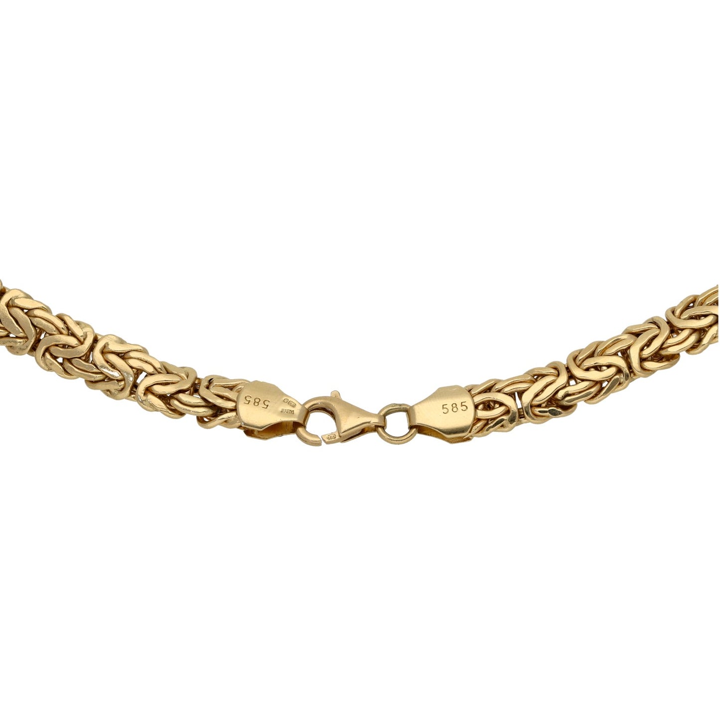 14ct Gold Imitation Fancy Necklace 18"