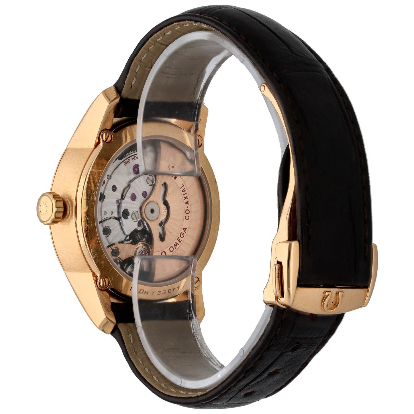 Omega De Ville 43mm Gold Watch