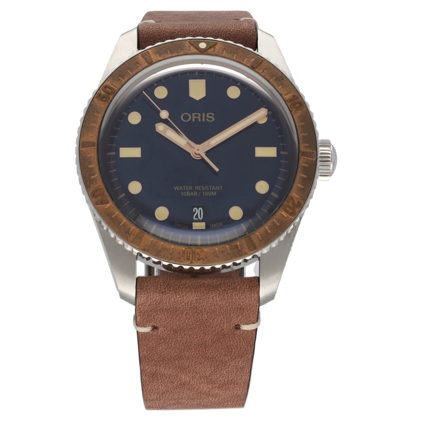 Oris Divers Sixty-Five 7707 40mm Stainless Steel Watch