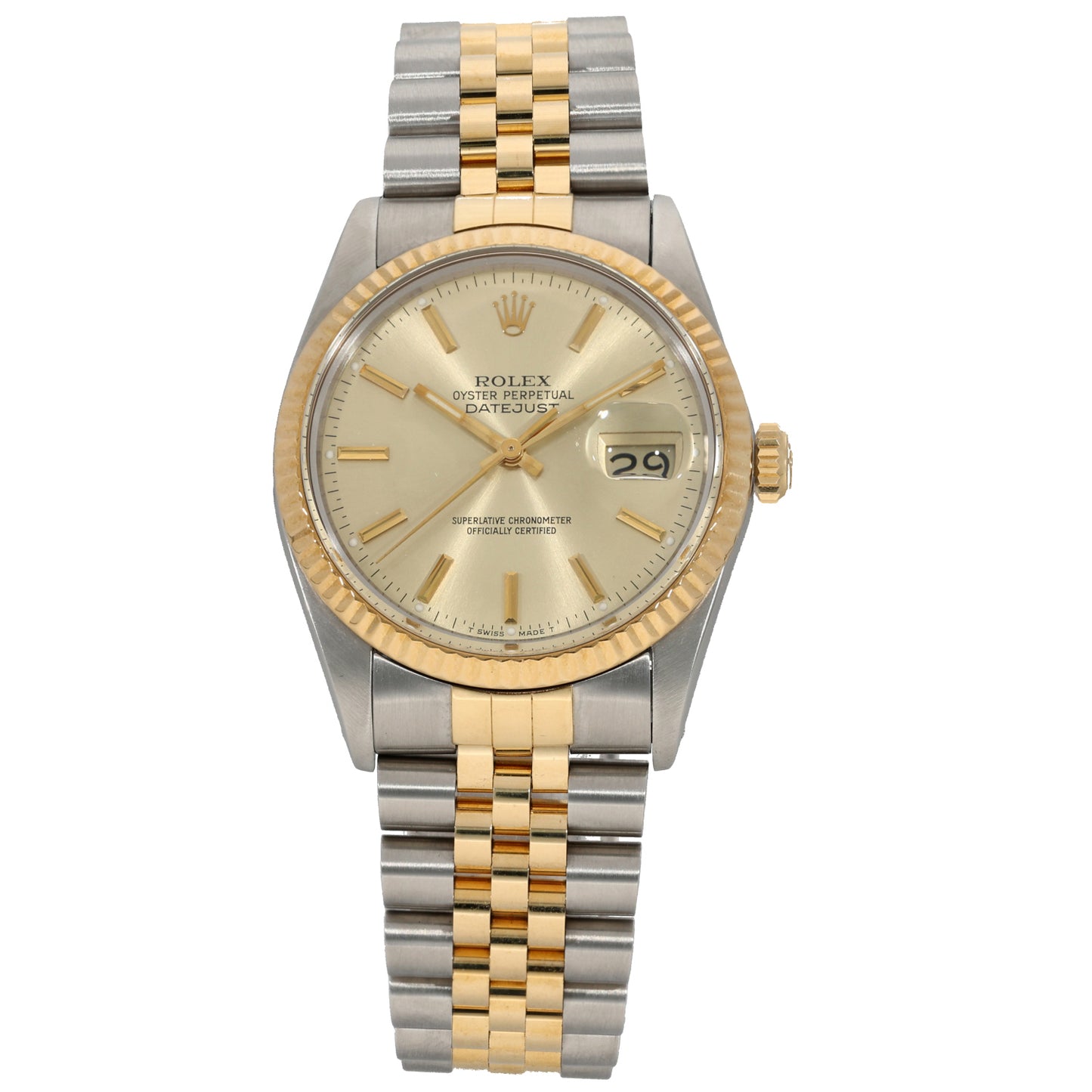 Rolex Datejust 16013 36mm Bi-Colour Watch