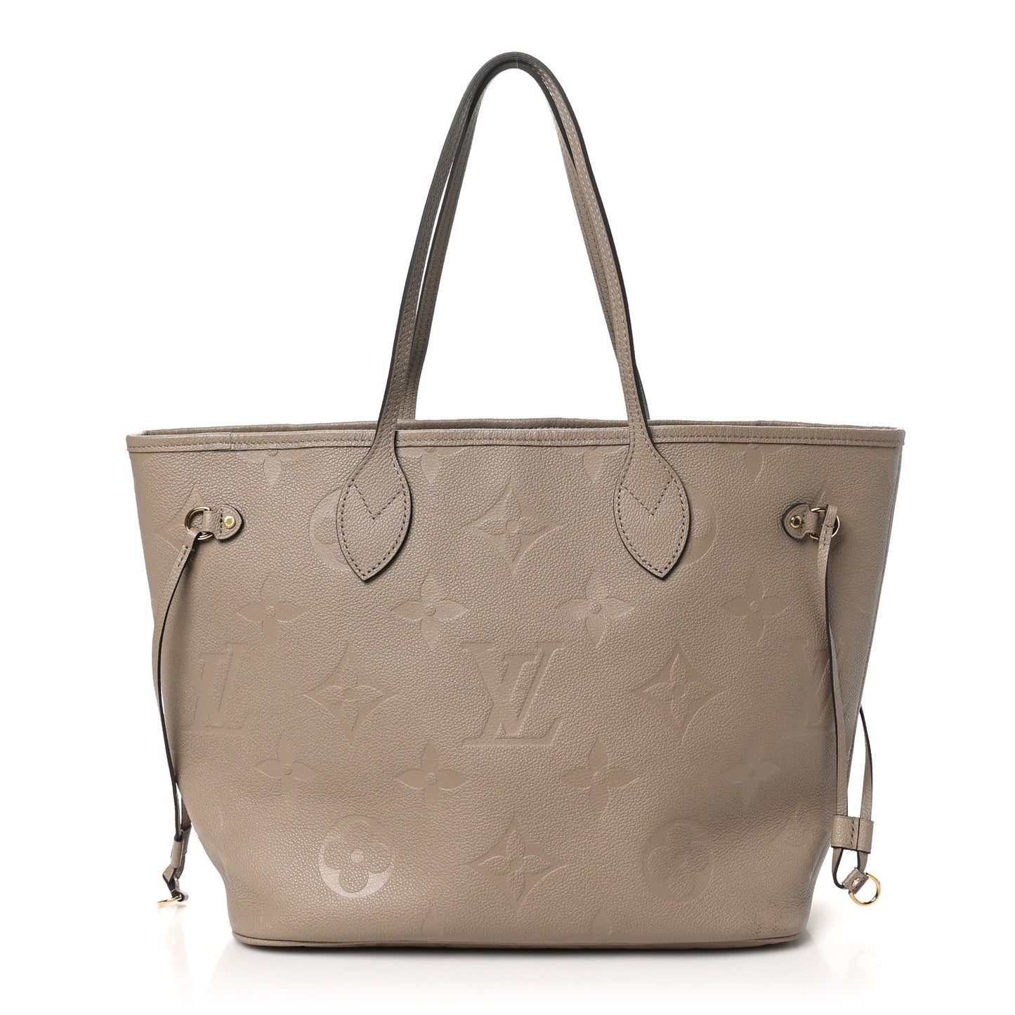 Louis Vuitton Neverfull MM Empreinte Leather Bag - Tourterelle