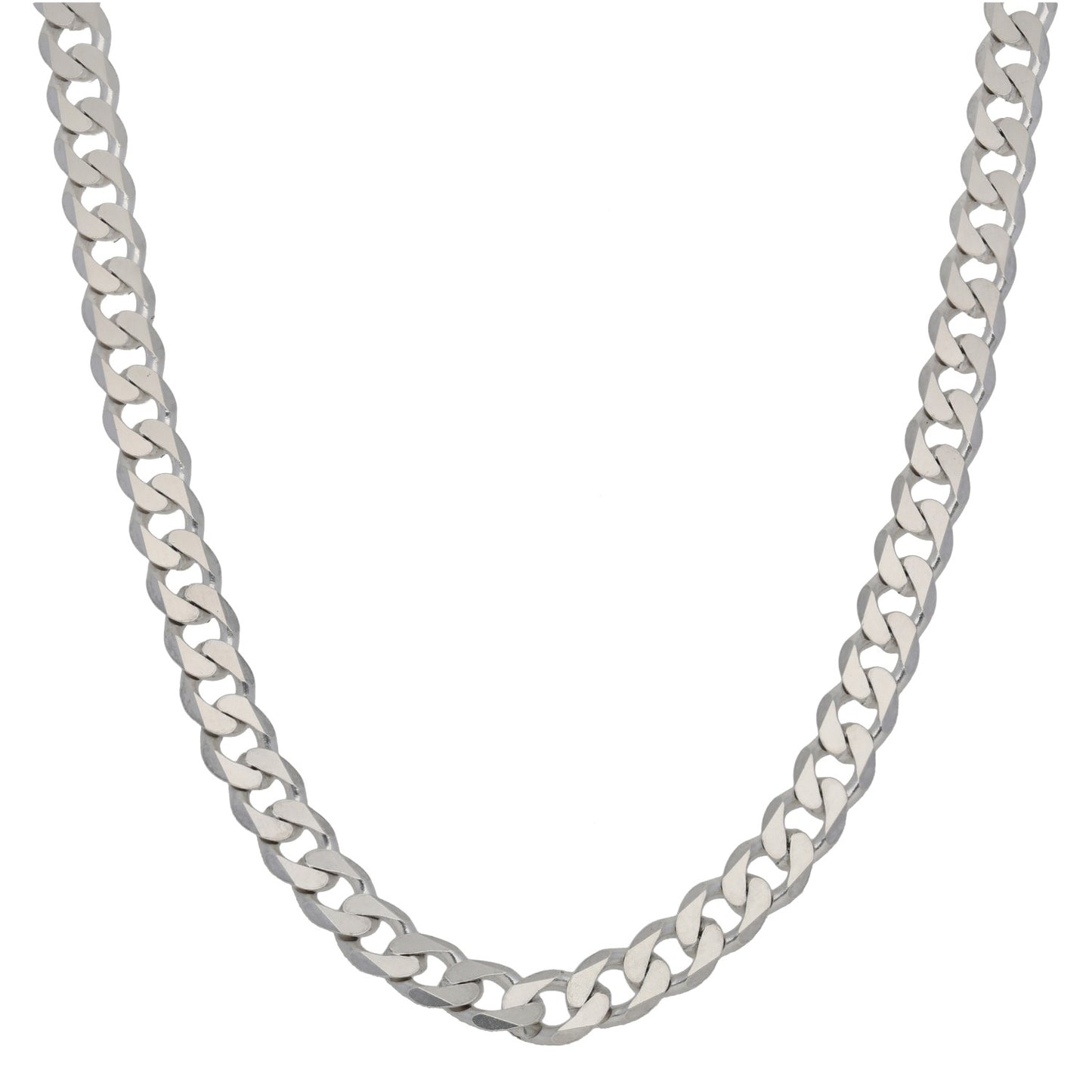 Sterling Silver Curb Chain 20"