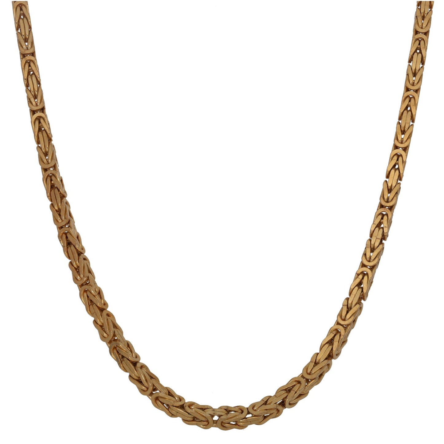 9ct Gold Byzantine Chain 20"