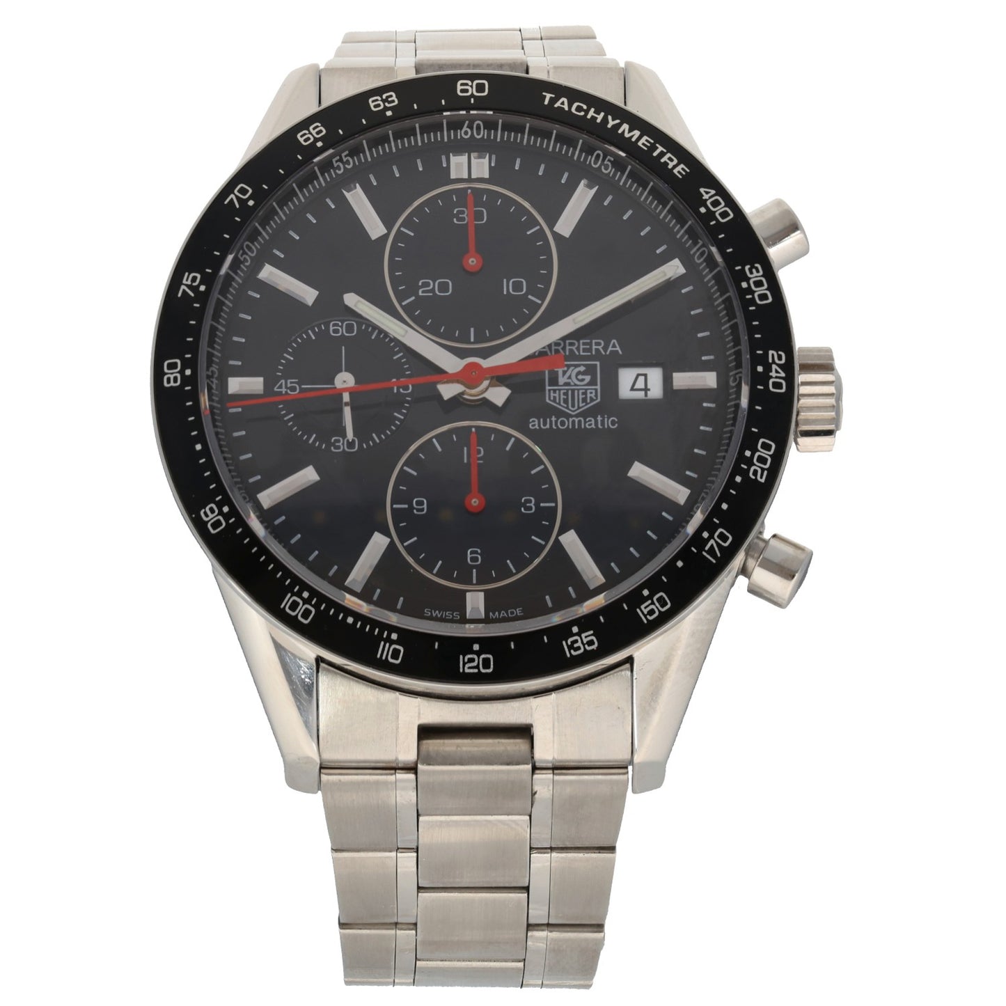 Tag Heuer Carrera CV2014-1 41mm Stainless Steel Watch
