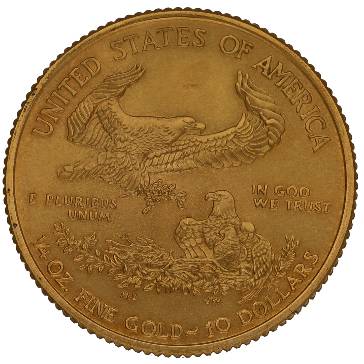 22ct Gold USA Eagle 1/4 OZ Coin 2009