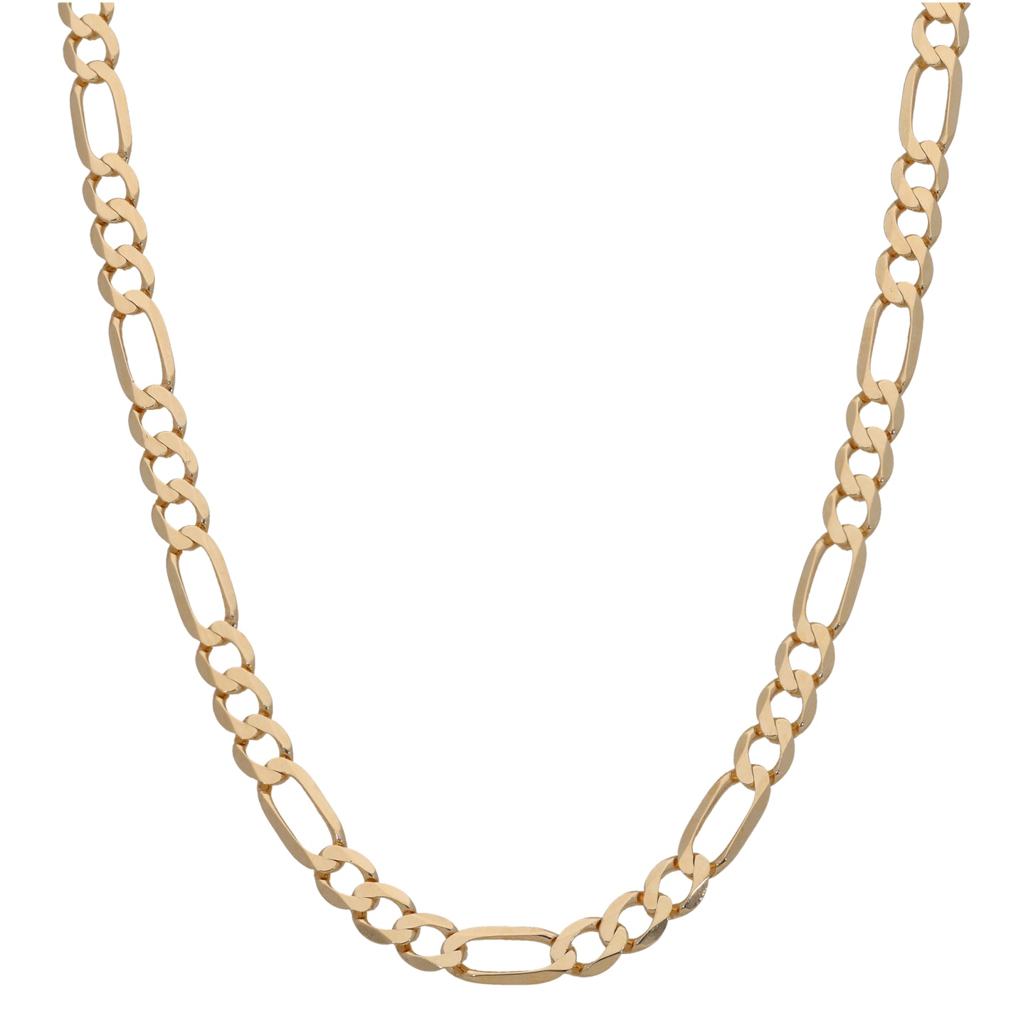 9ct Gold Figaro Chain 24"