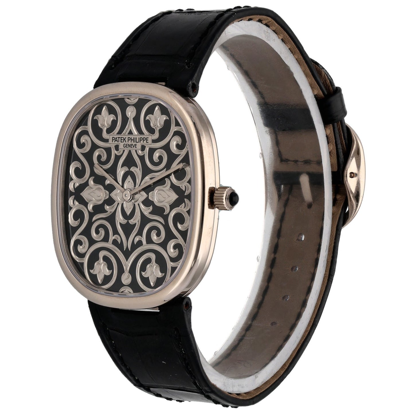 Patek Philippe Golden Eclipse Rare Handcrafts 5738/51G-001 34.5mm White Gold Watch
