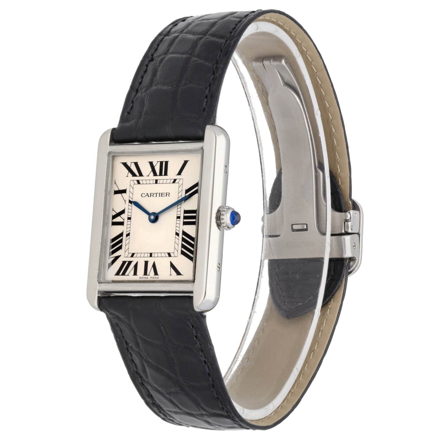 Cartier Tank Solo 3169 27mm Stainless Steel Watch
