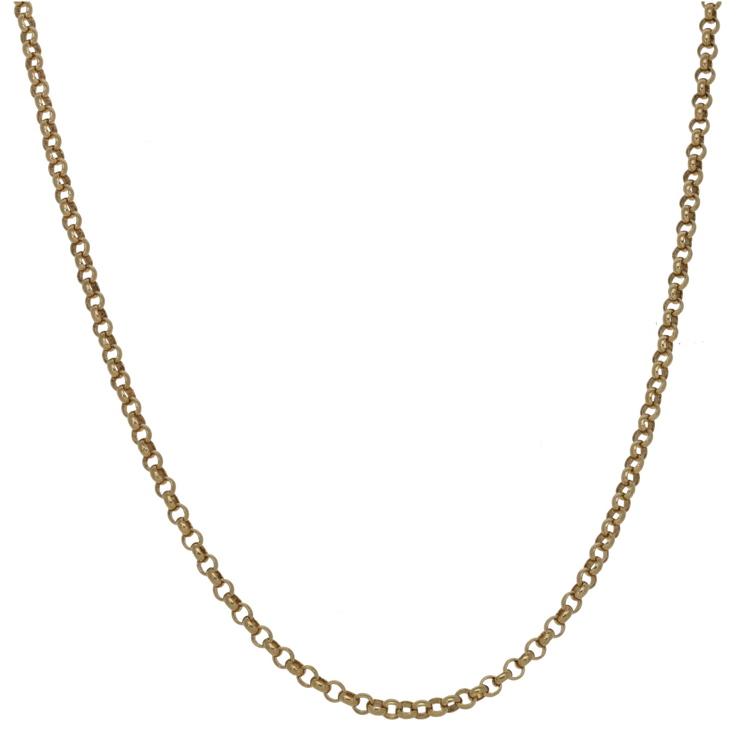 9ct Gold Belcher Chain 20"