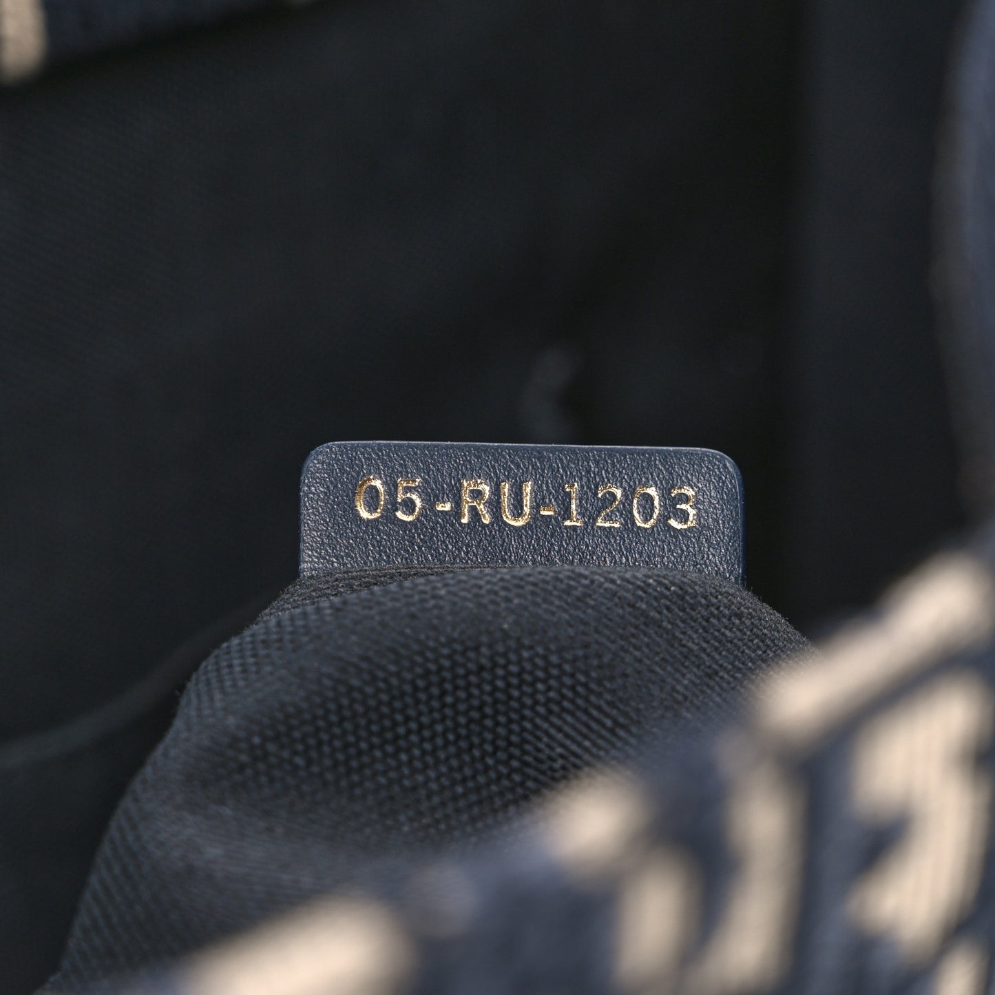 Christian Dior Medium Book Tote Oblique Calfskin Leather Bag - Navy