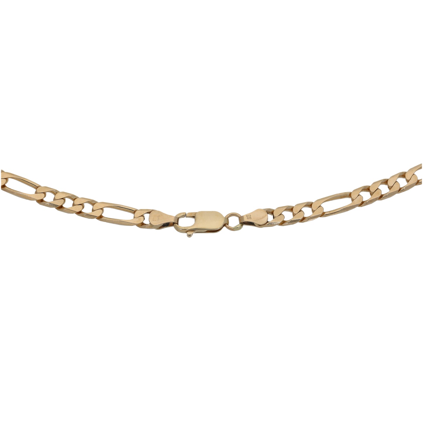 9ct Gold Figaro Chain 24"