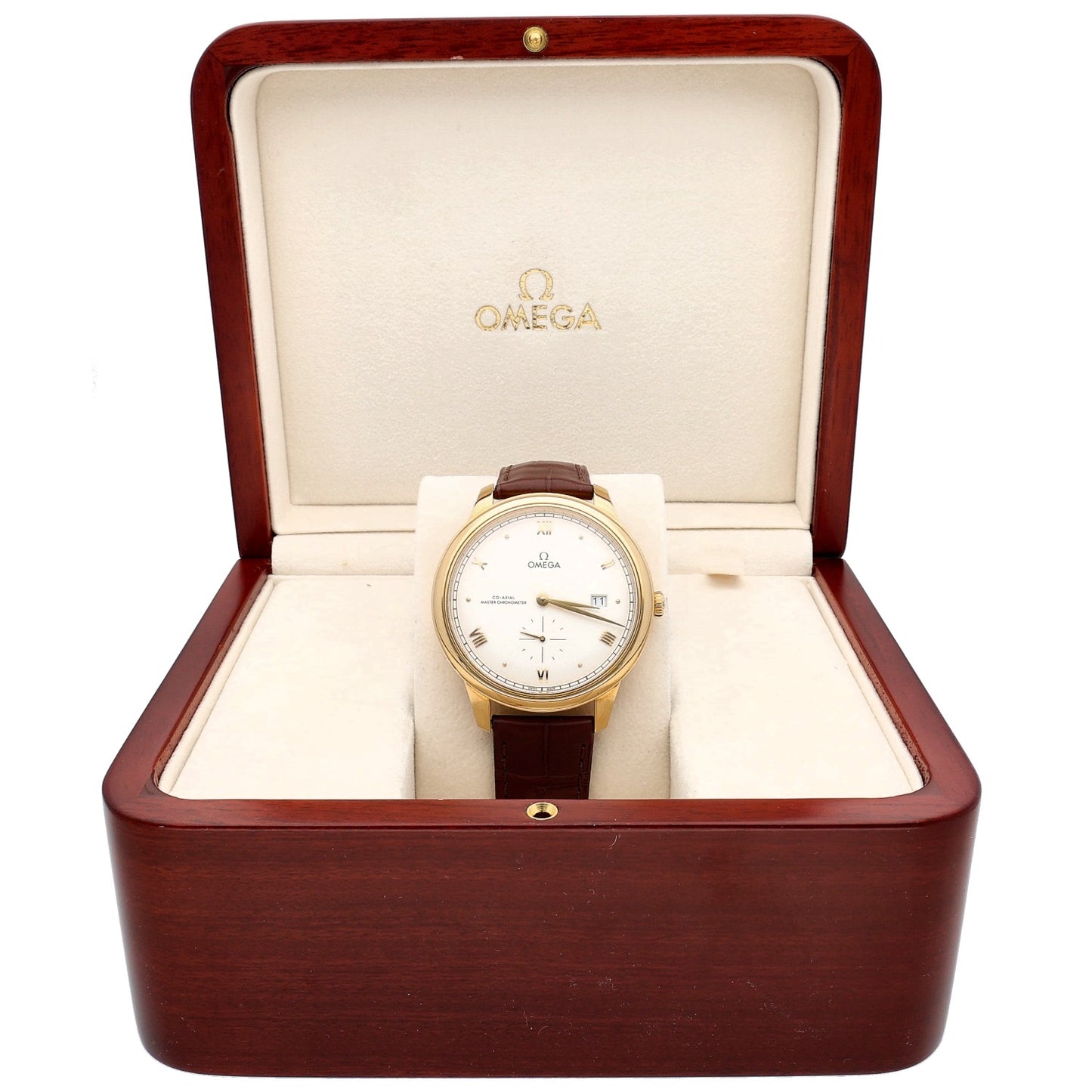 Omega De Ville Prestige 434.53.41.20.02.001 41mm Gold Watch