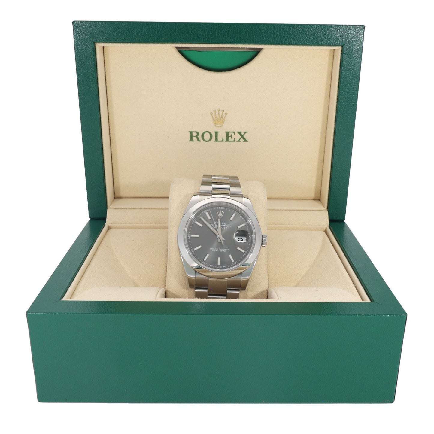 Rolex Datejust 41 126300 41mm Stainless Steel Watch