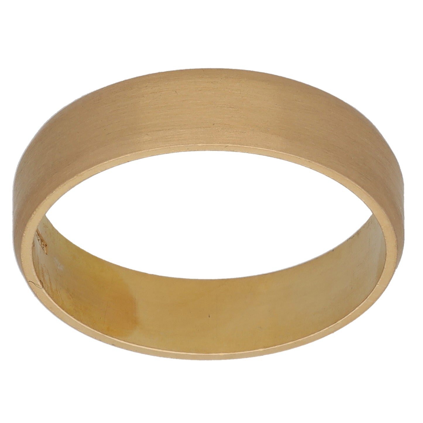 14ct Gold Plain Wedding Ring Size R