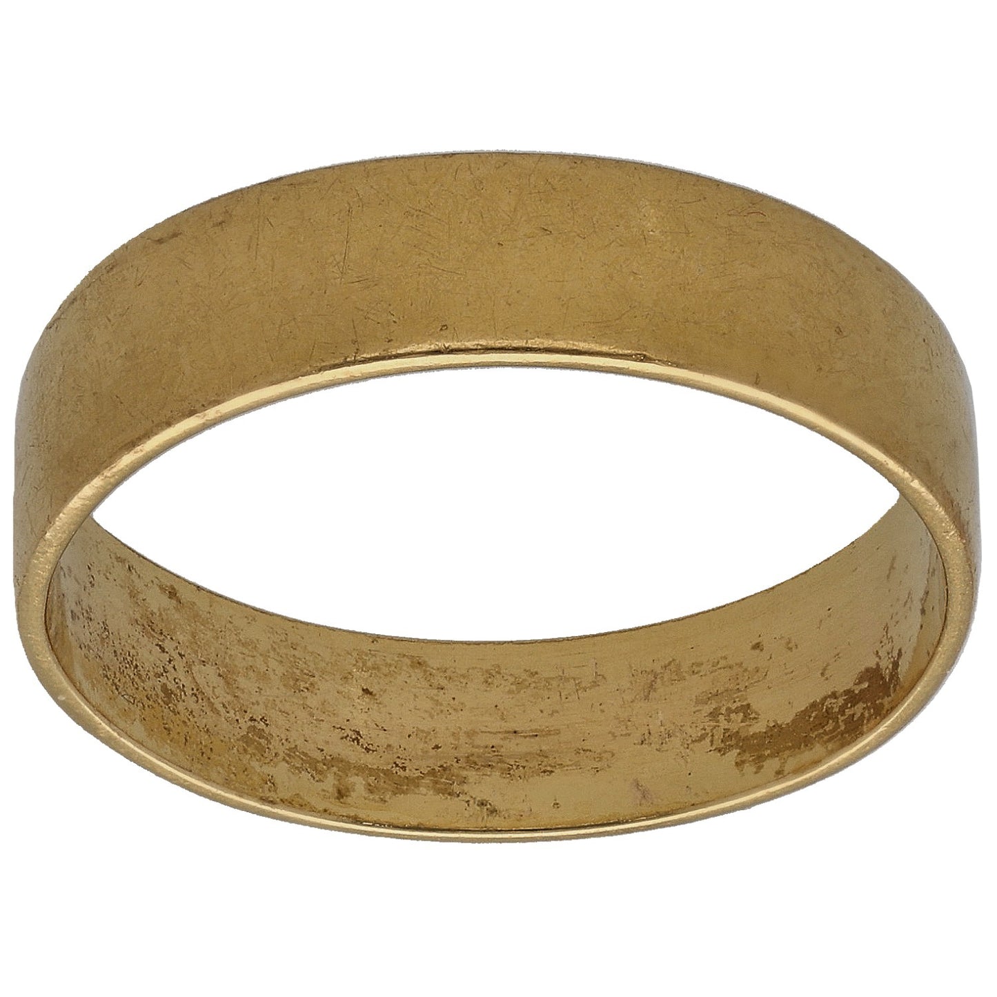 22ct Gold Plain Wedding Ring Size P