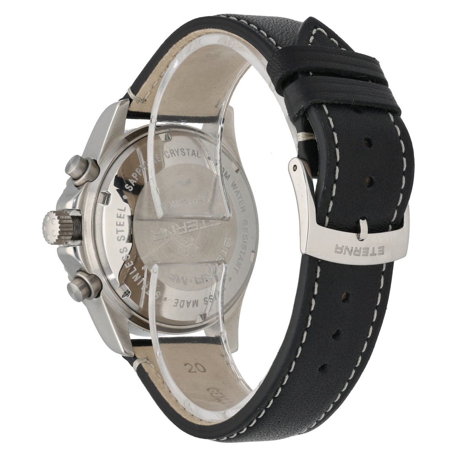 Eterna Matic Airforce 8418.41 38mm Stainless Steel Watch