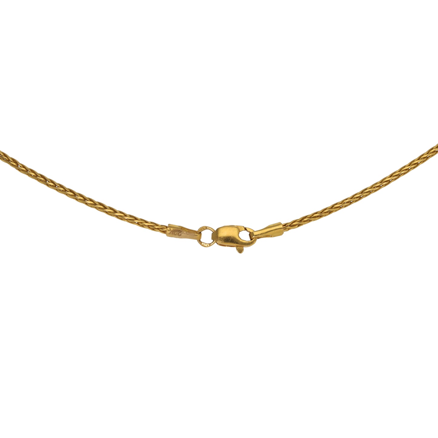 22ct Gold Fancy Necklace 18"