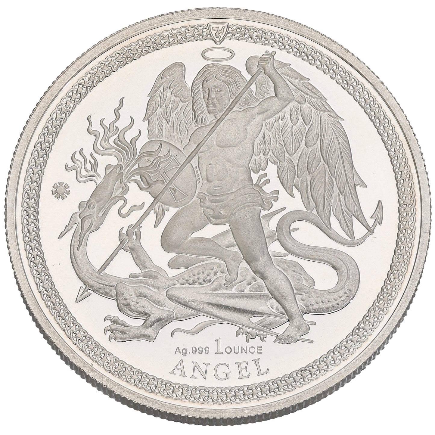 Fine Silver Isle Of Man Angel 1 OZ Coin 2018