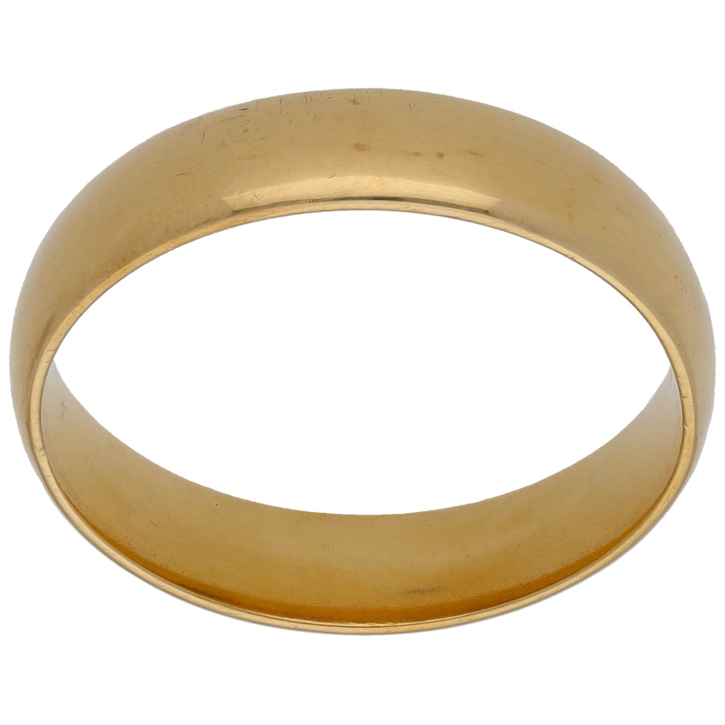 9ct Gold Plain Wedding Ring Size V