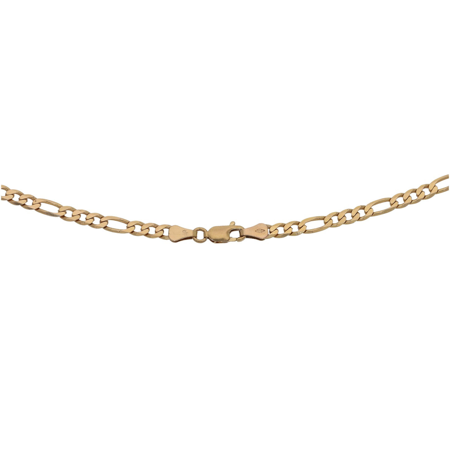 9ct Gold Figaro Chain 20"