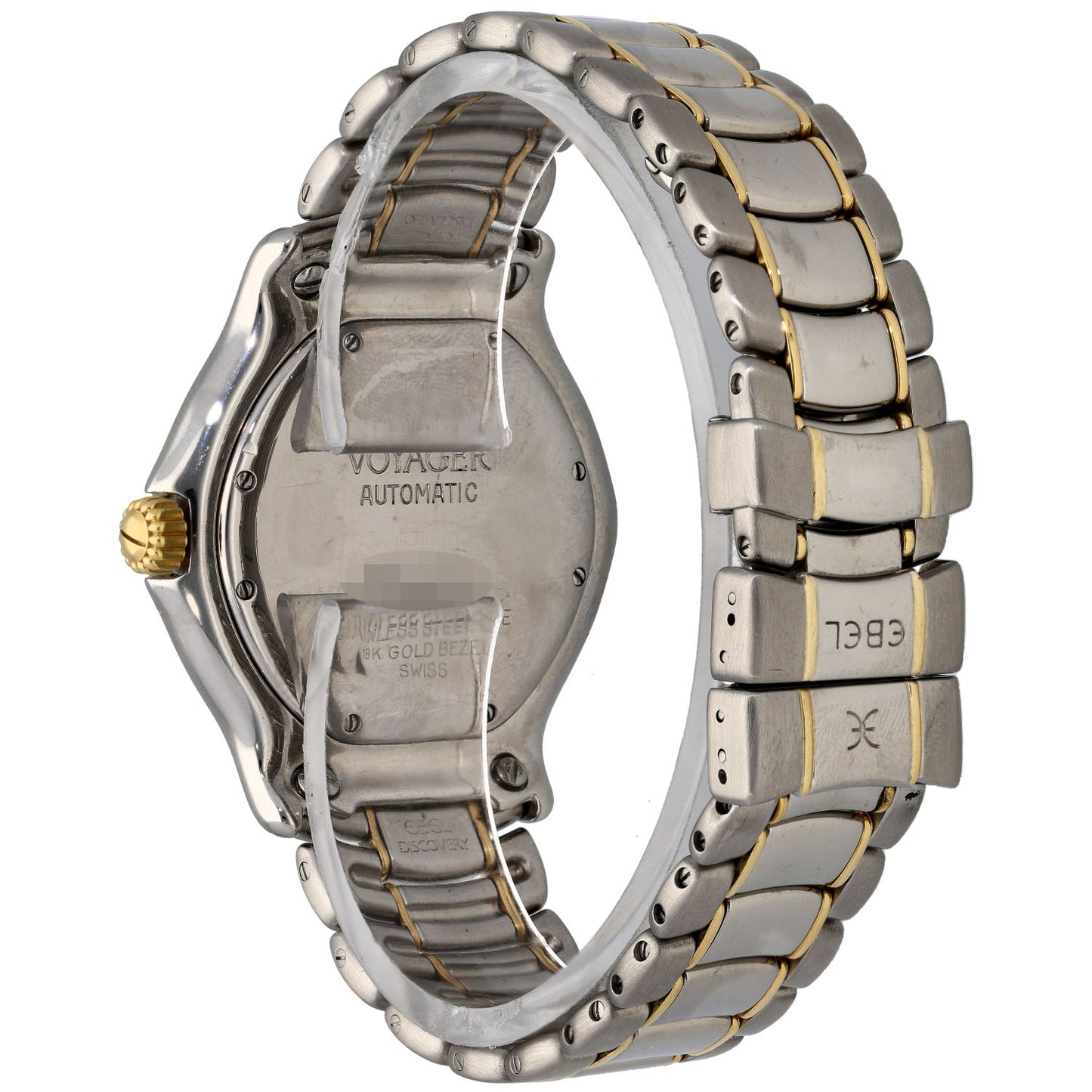 Ebel Vpyager 1124913 38mm Bi-Colour Watch