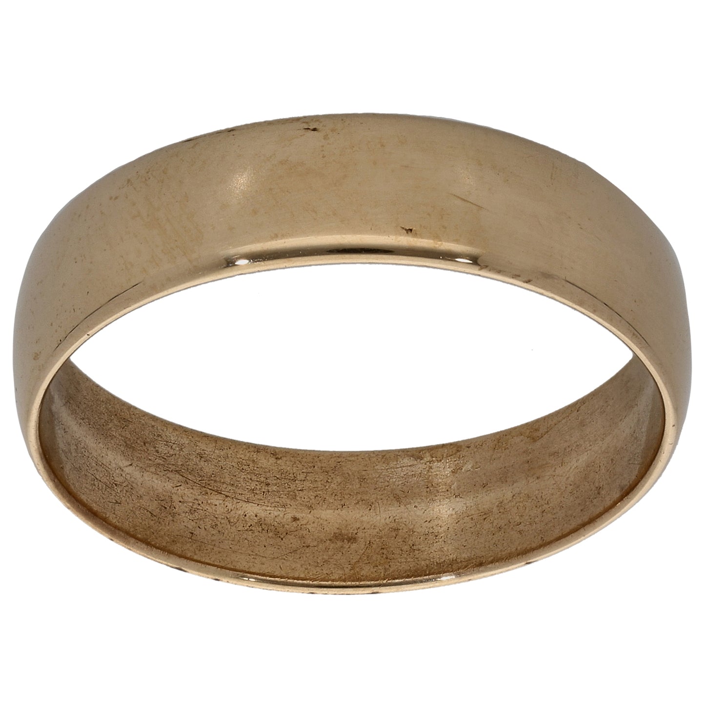 9ct Gold Plain Wedding Ring Size V