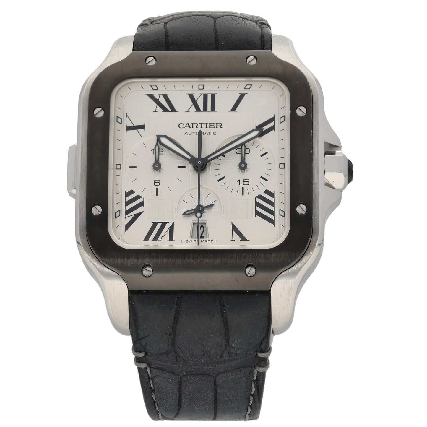 Cartier Santos De Cartier WSSA0017 43mm Stainless Steel Watch