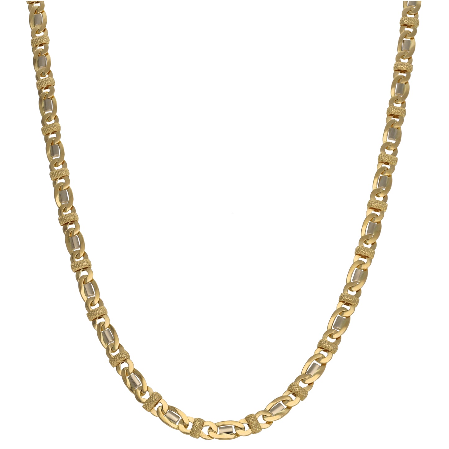 18ct Bicolour Gold Other Chain 18"