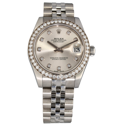 Rolex Lady Datejust 178384 31mm Stainless Steel Watch