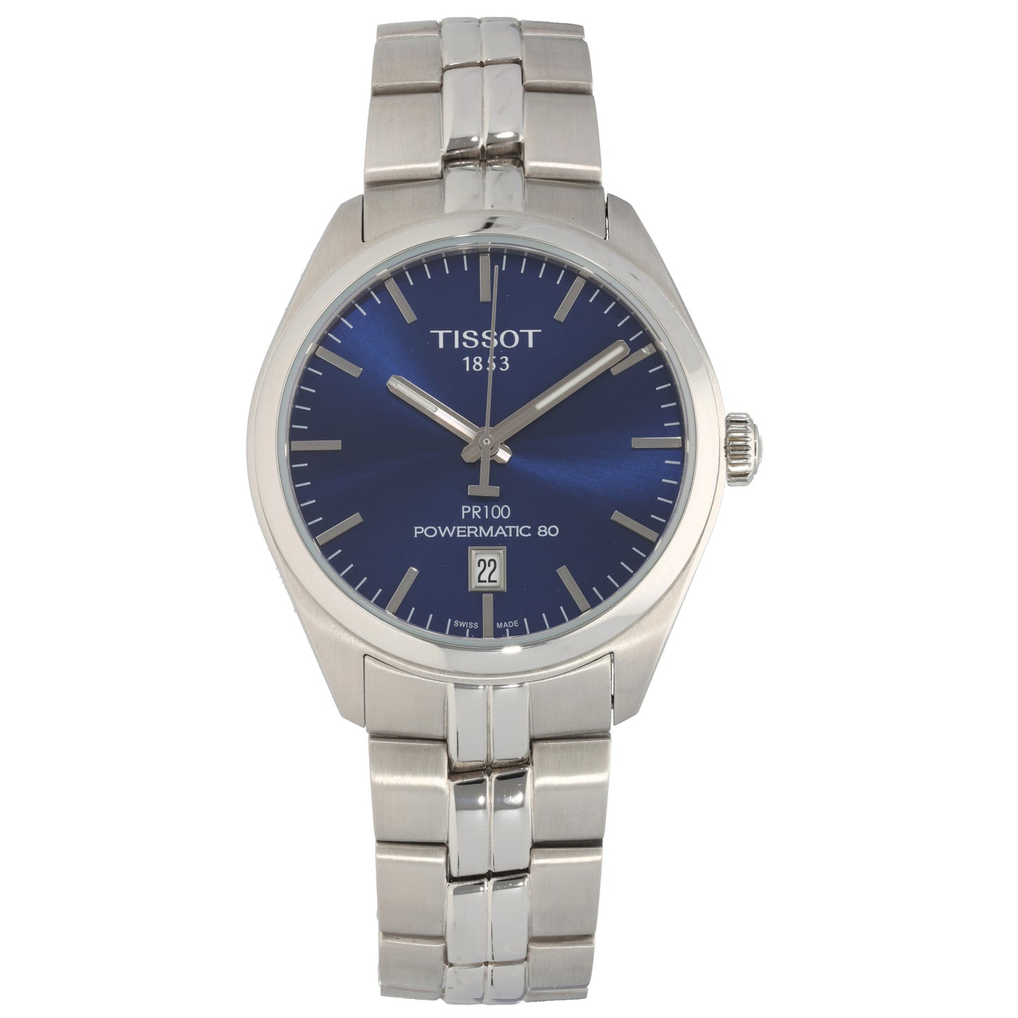 Tissot PR100 T101407 A 38mm Stainless Steel Watch