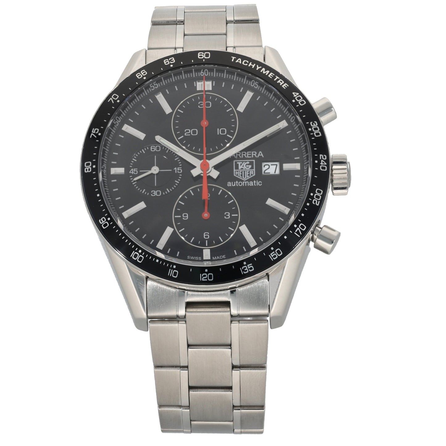 Tag Heuer Carrera CV2014-2 41mm Stainless Steel Watch