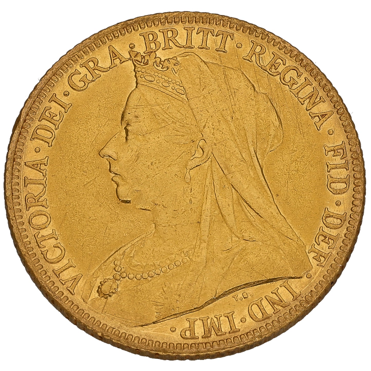 22ct Gold Queen Victoria Full Sovereign Coin 1898