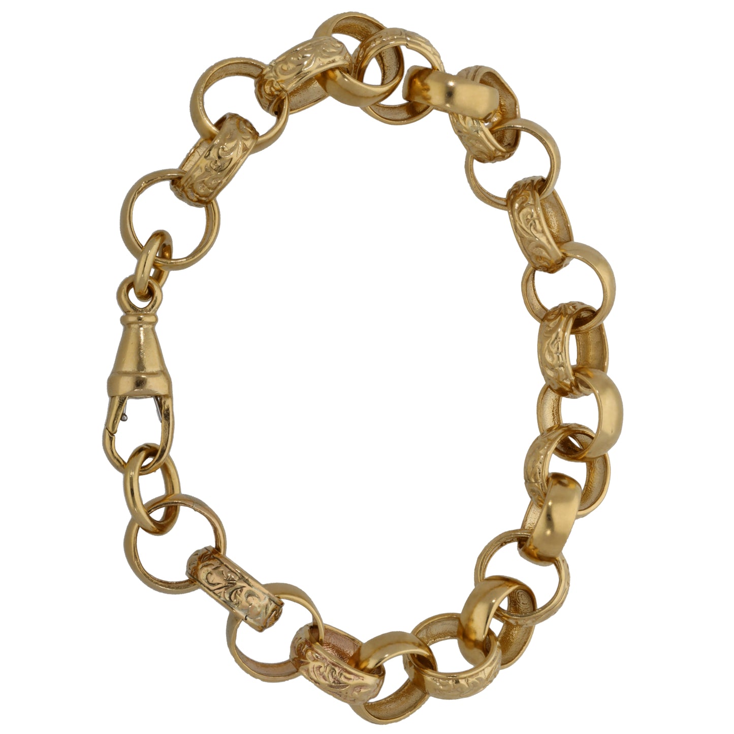 9ct Gold Belcher Bracelet