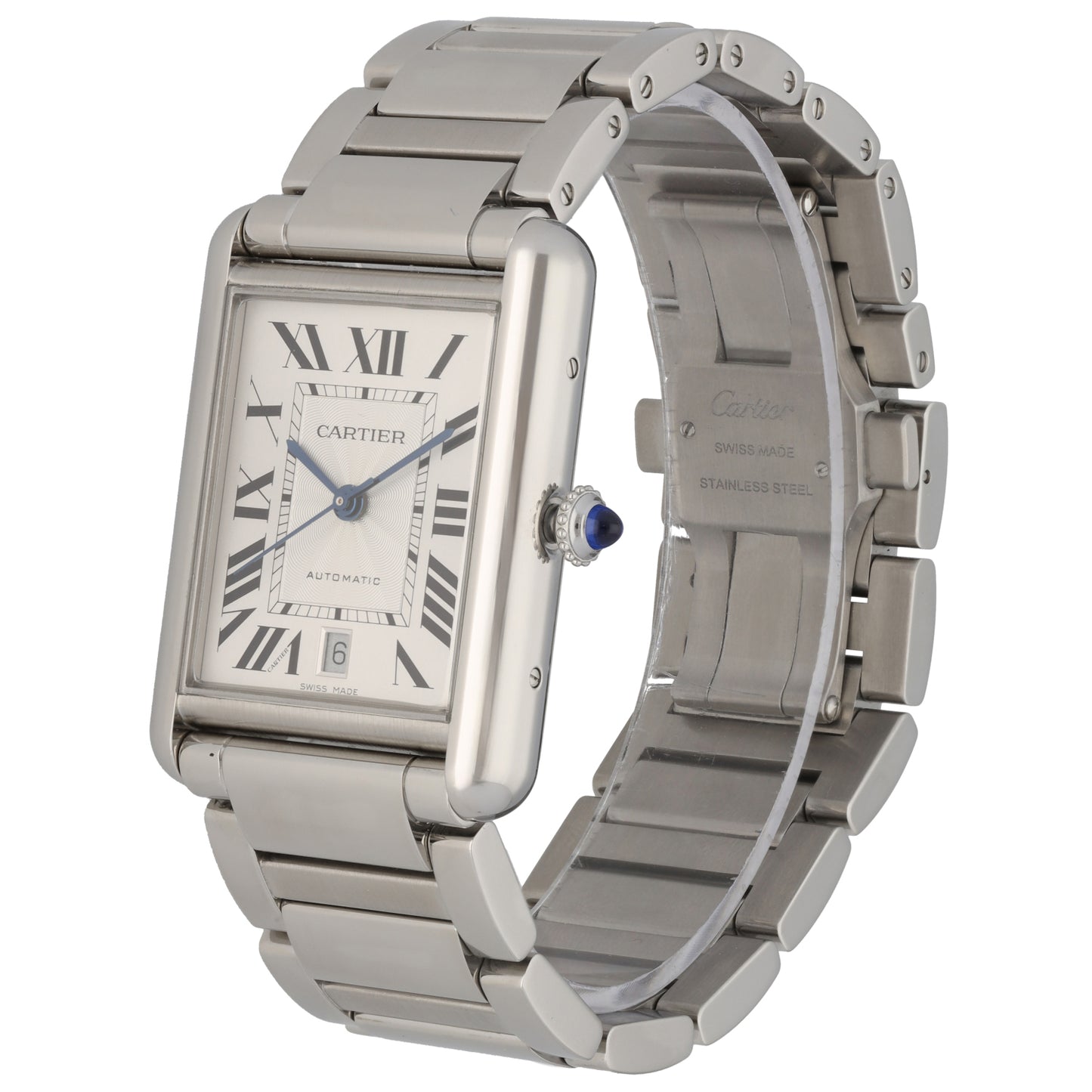 Cartier Tank Must 4490 30mm Stainless Steel Watch