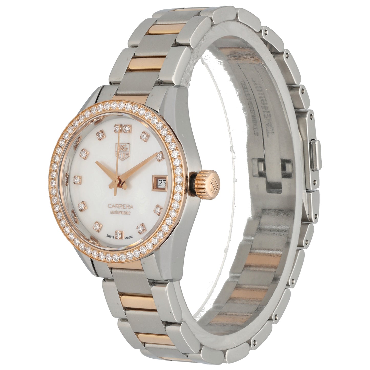 Tag Heuer Carrera WAR2453-3 28mm Bi-Colour Watch