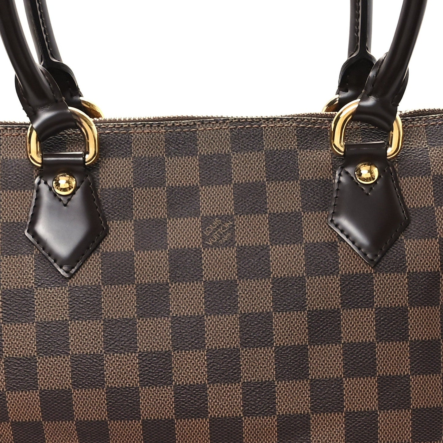 Louis Vuitton Saleya MM Damier Ebene Tote Bag - Brown
