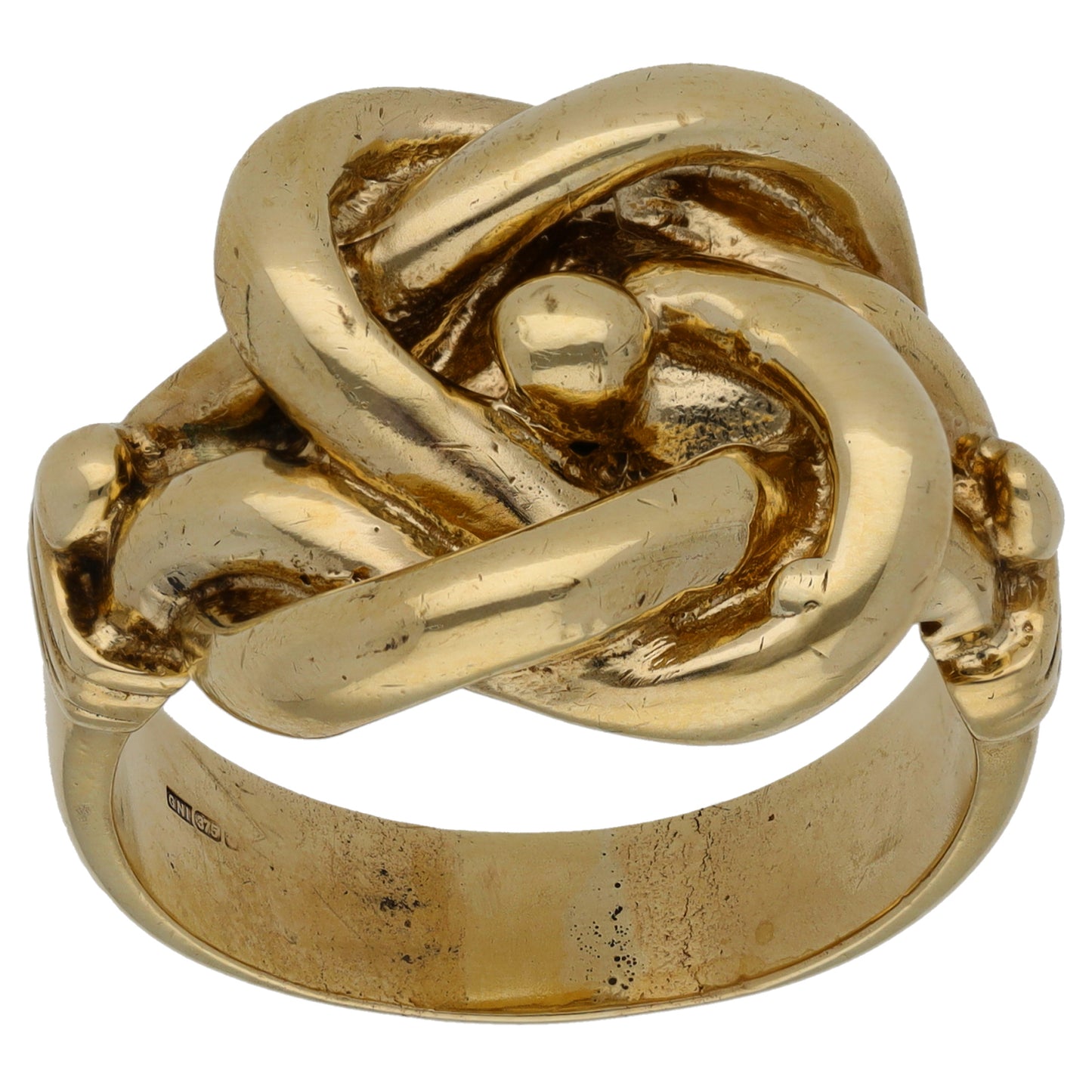 9ct Gold Knot Ring Size Z