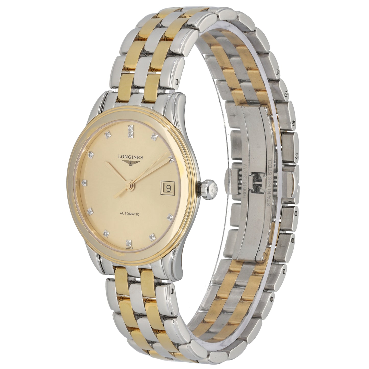 Longines Flagship L4.774.3 35.5mm Bi-Colour Watch