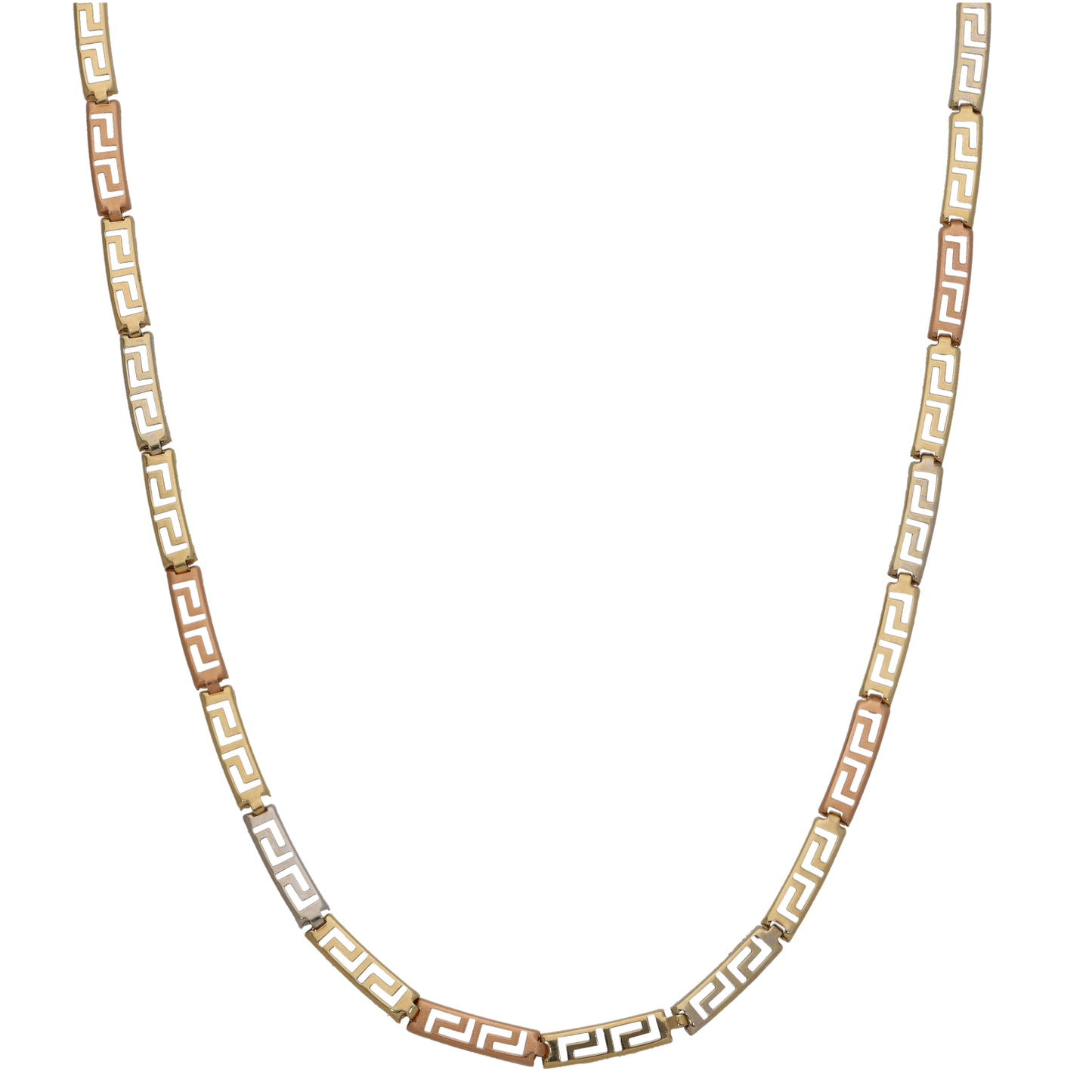 14ct Tri-Colour Gold Other Chain 16"