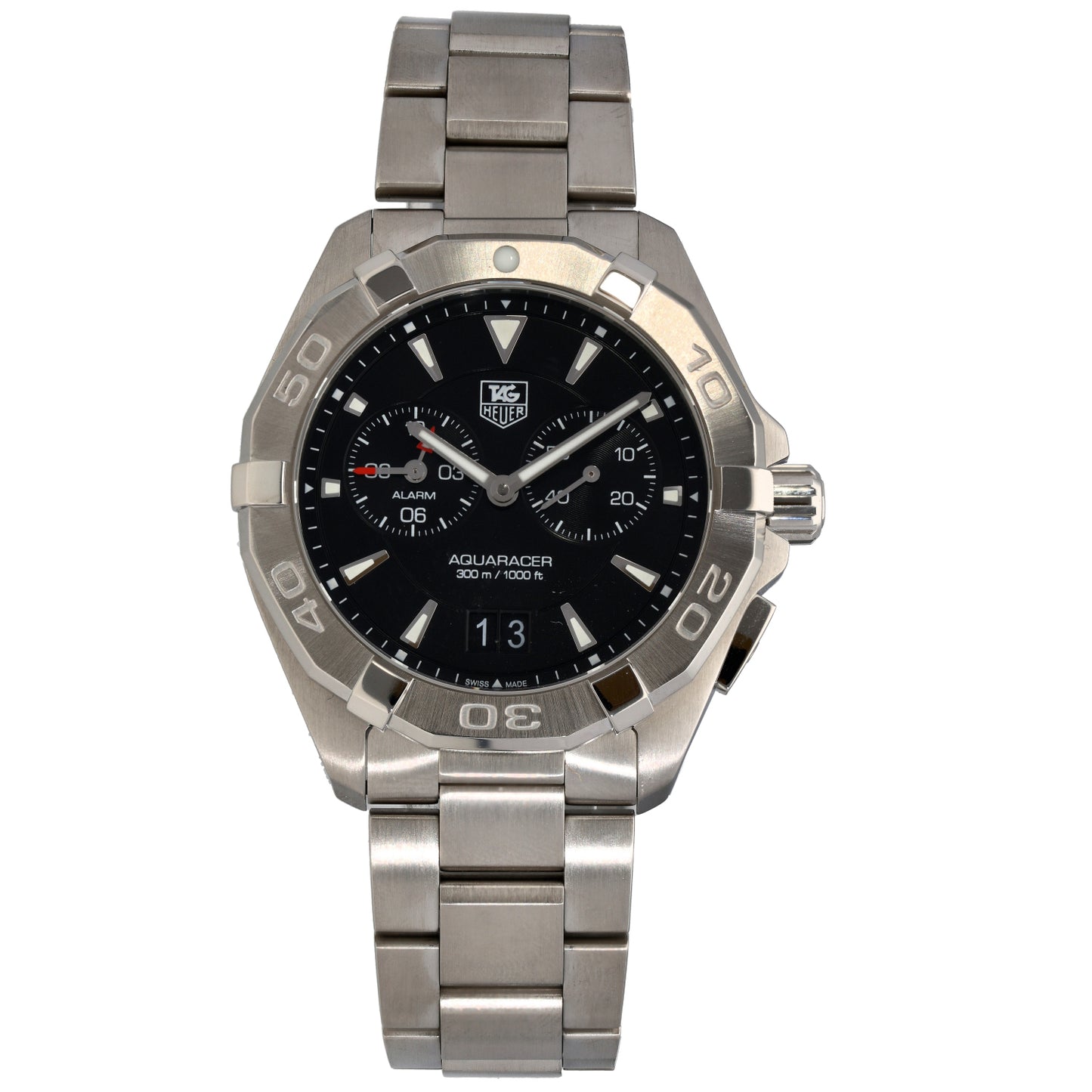 Tag Heuer Aquaracer WAY111Z 41mm Stainless Steel Watch
