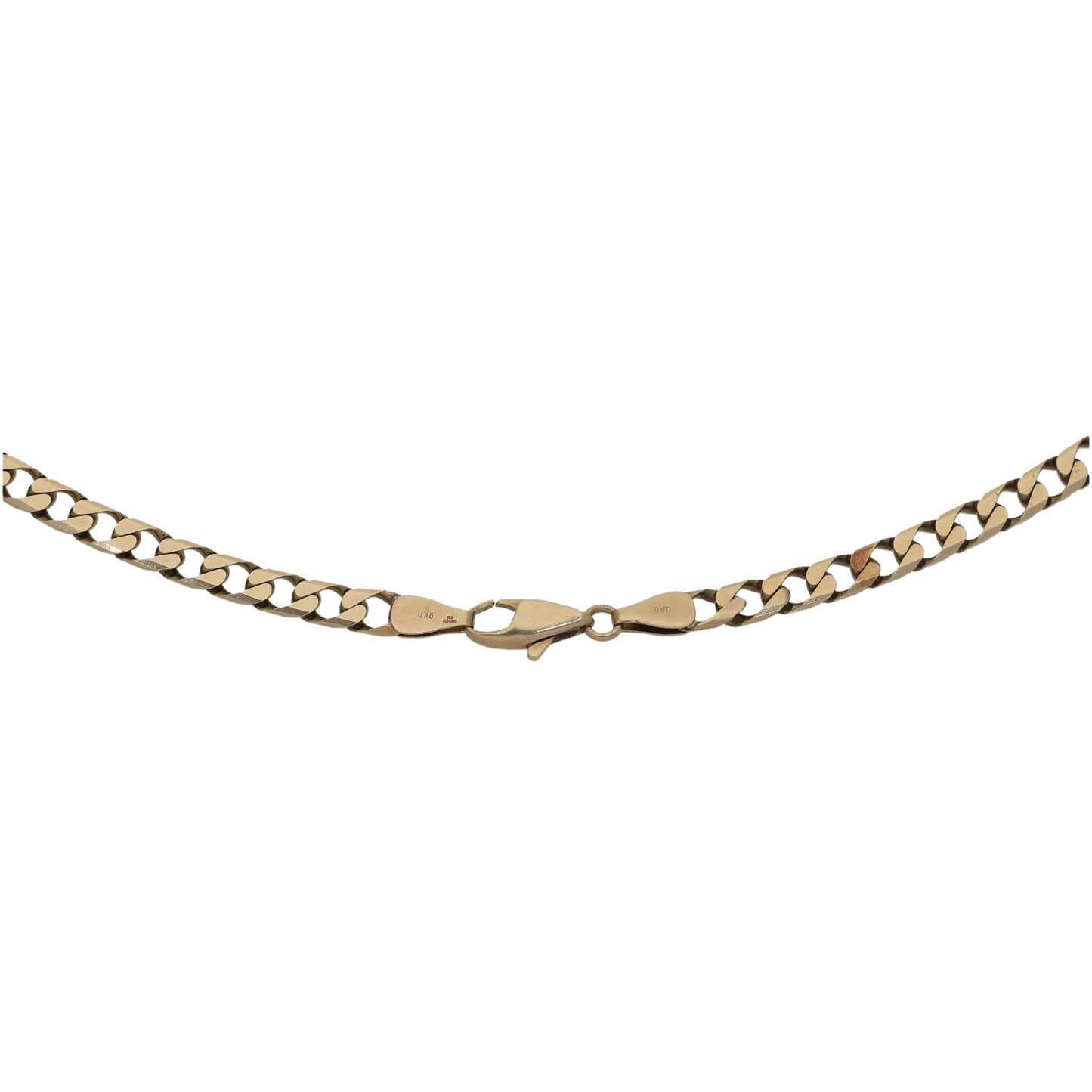 9ct Gold Curb Chain 24"