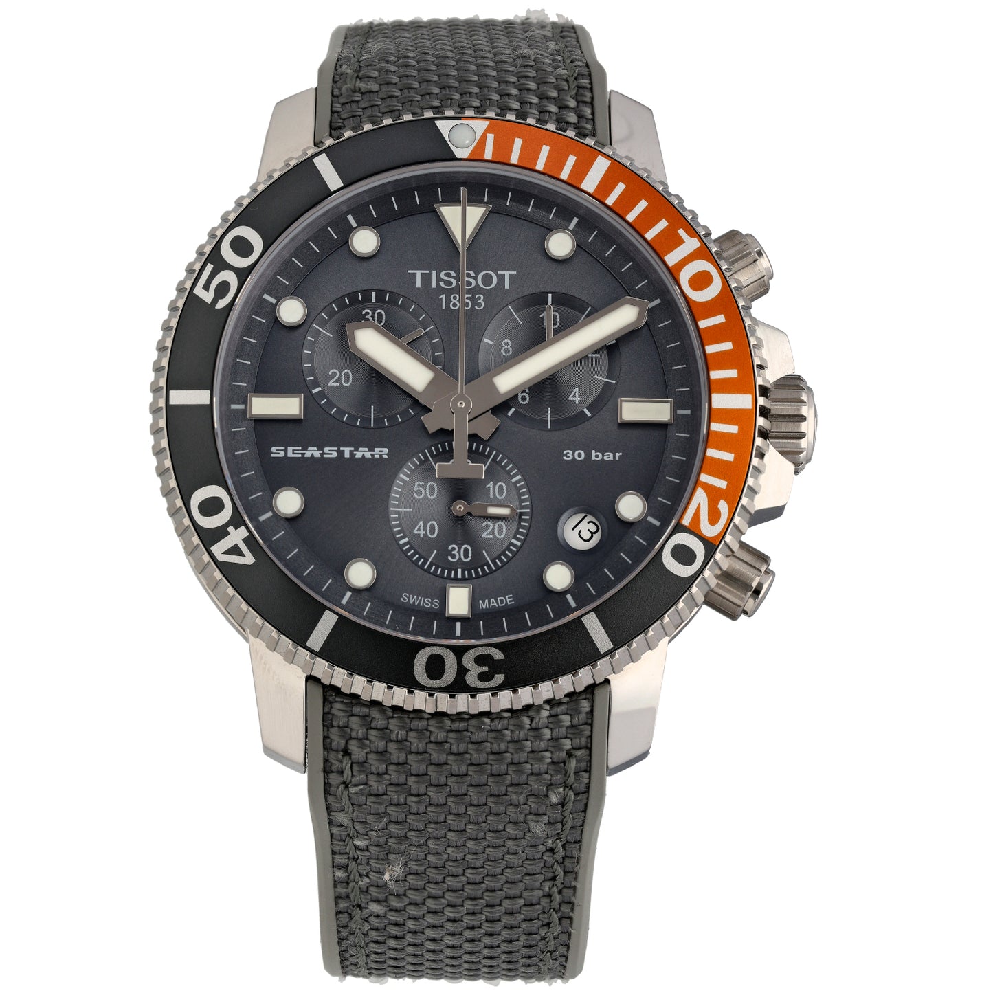 Tissot Seastar T120417 A 45.5mm Stainless Steel Watch