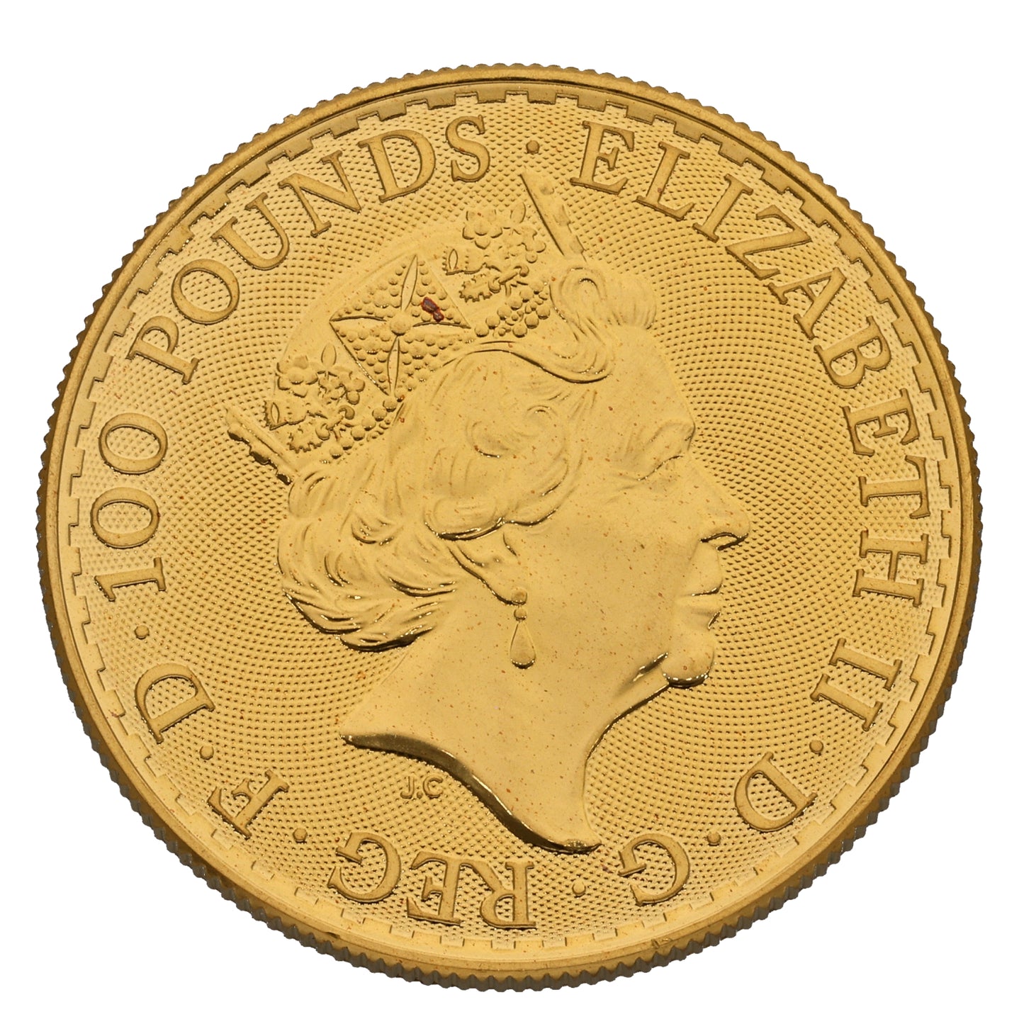 24ct Gold Queen Elizabeth II 1 OZ Britannia Coin 2021