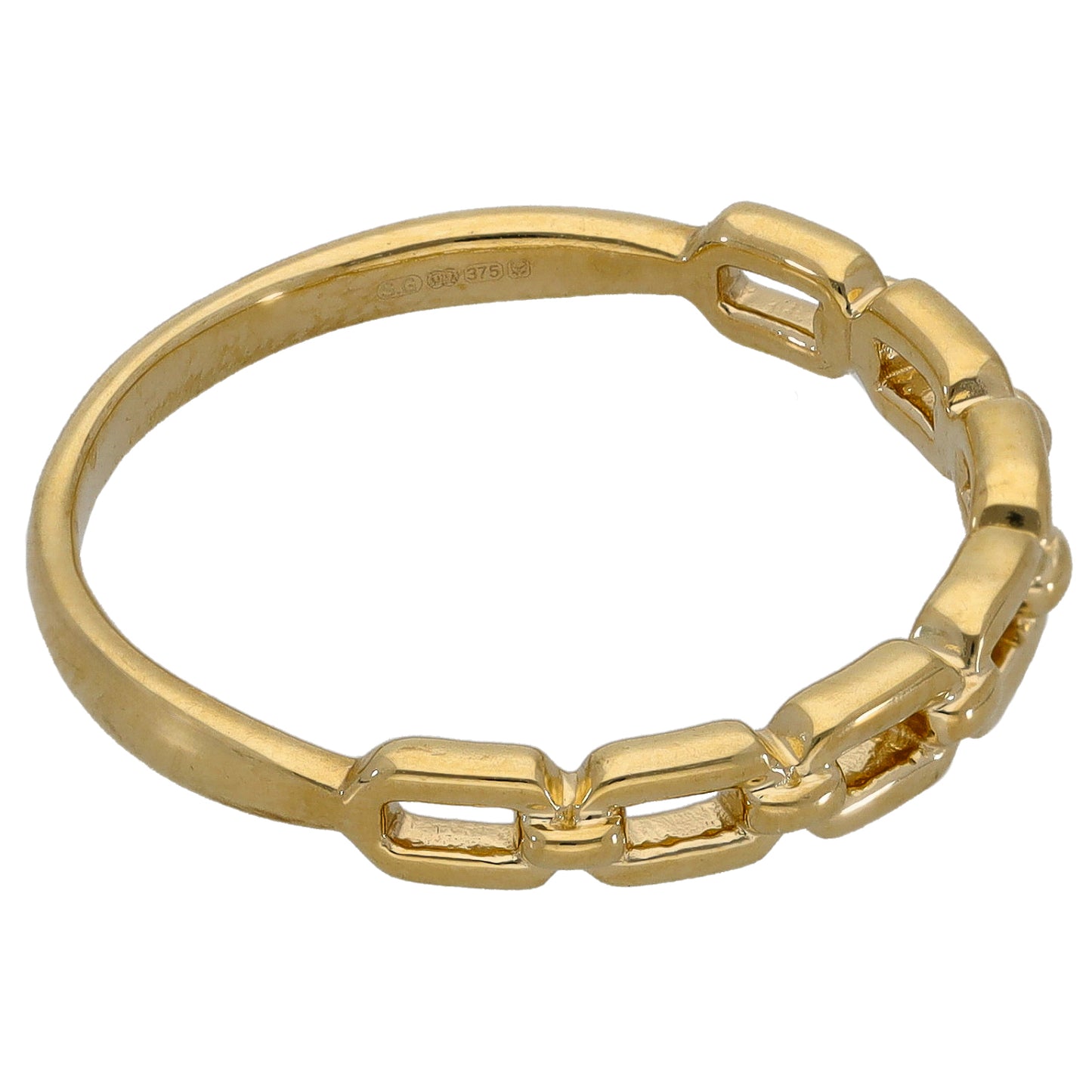 9ct Gold Alternative Ring Size T