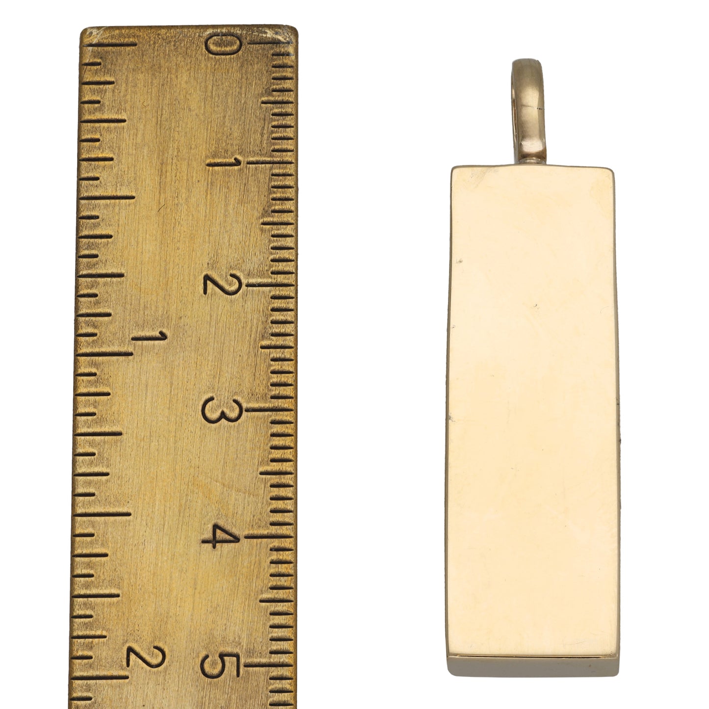 9ct Gold Ingot Pendant