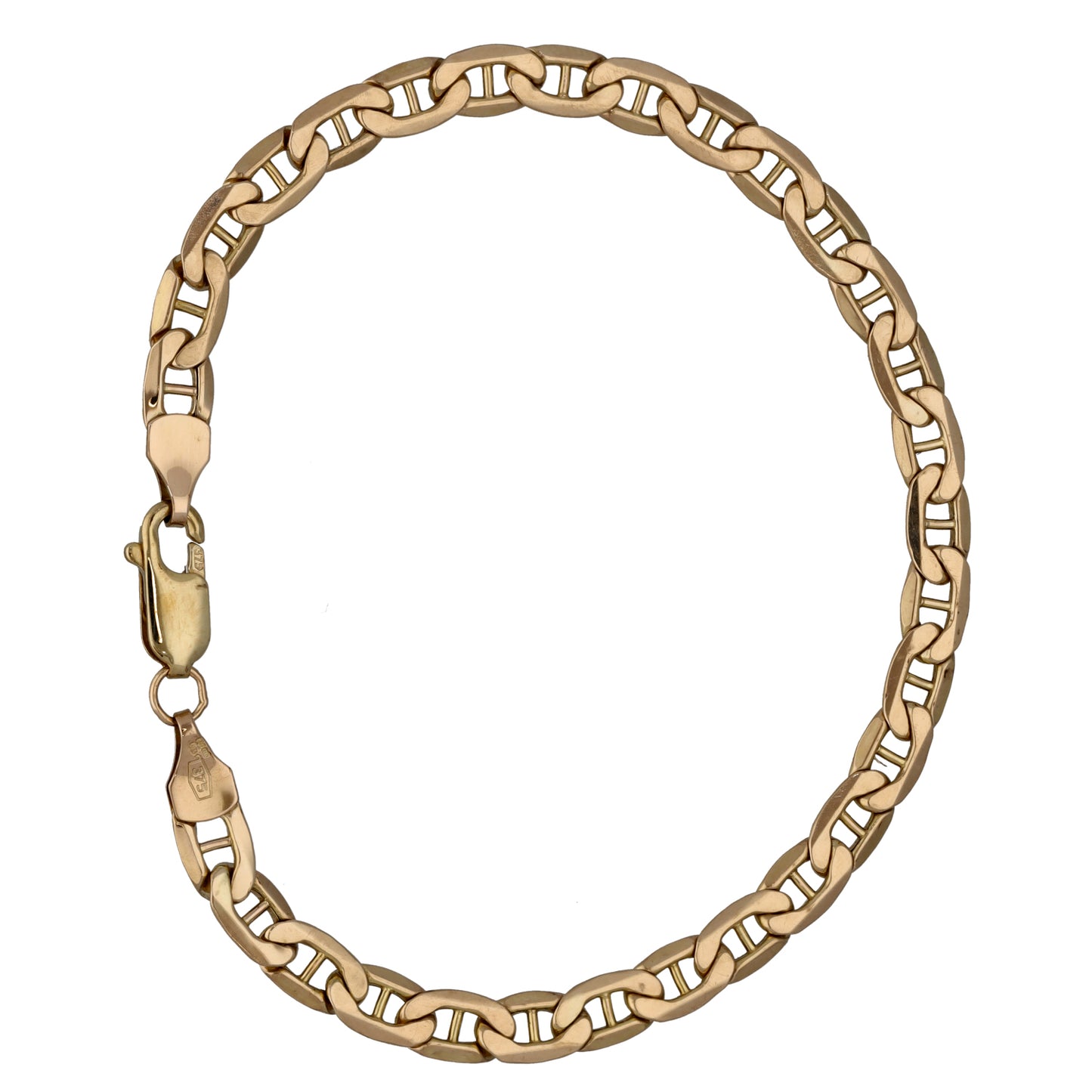 9ct Gold Anchor Bracelet