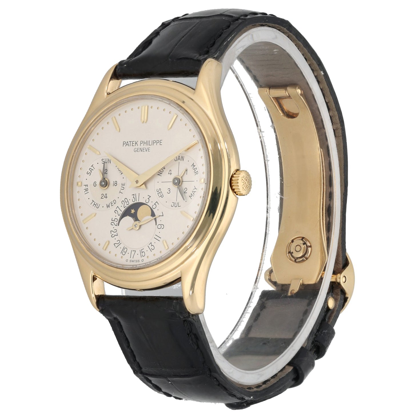Patek Philippe Perpetual Calendar 3940J 36mm Gold Watch