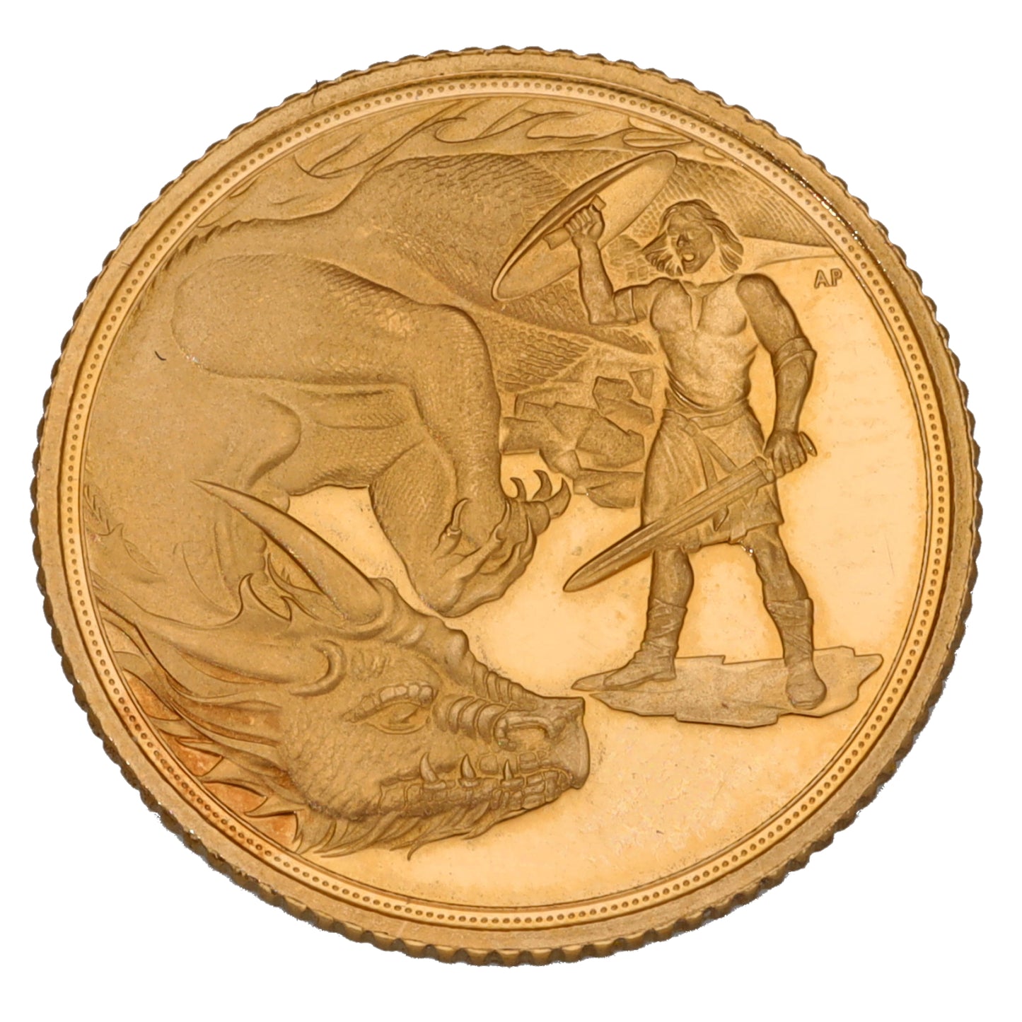 22ct Gold Queen Elizabeth II Half Sovereign Coin 2021