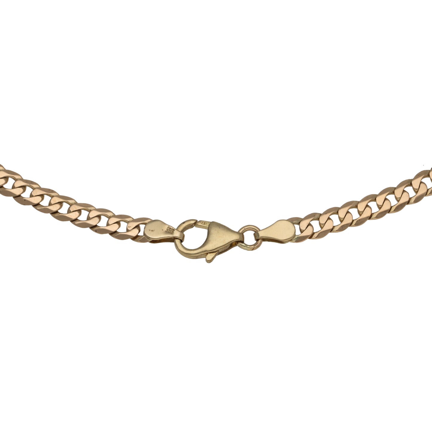 9ct Gold Curb Chain 28"