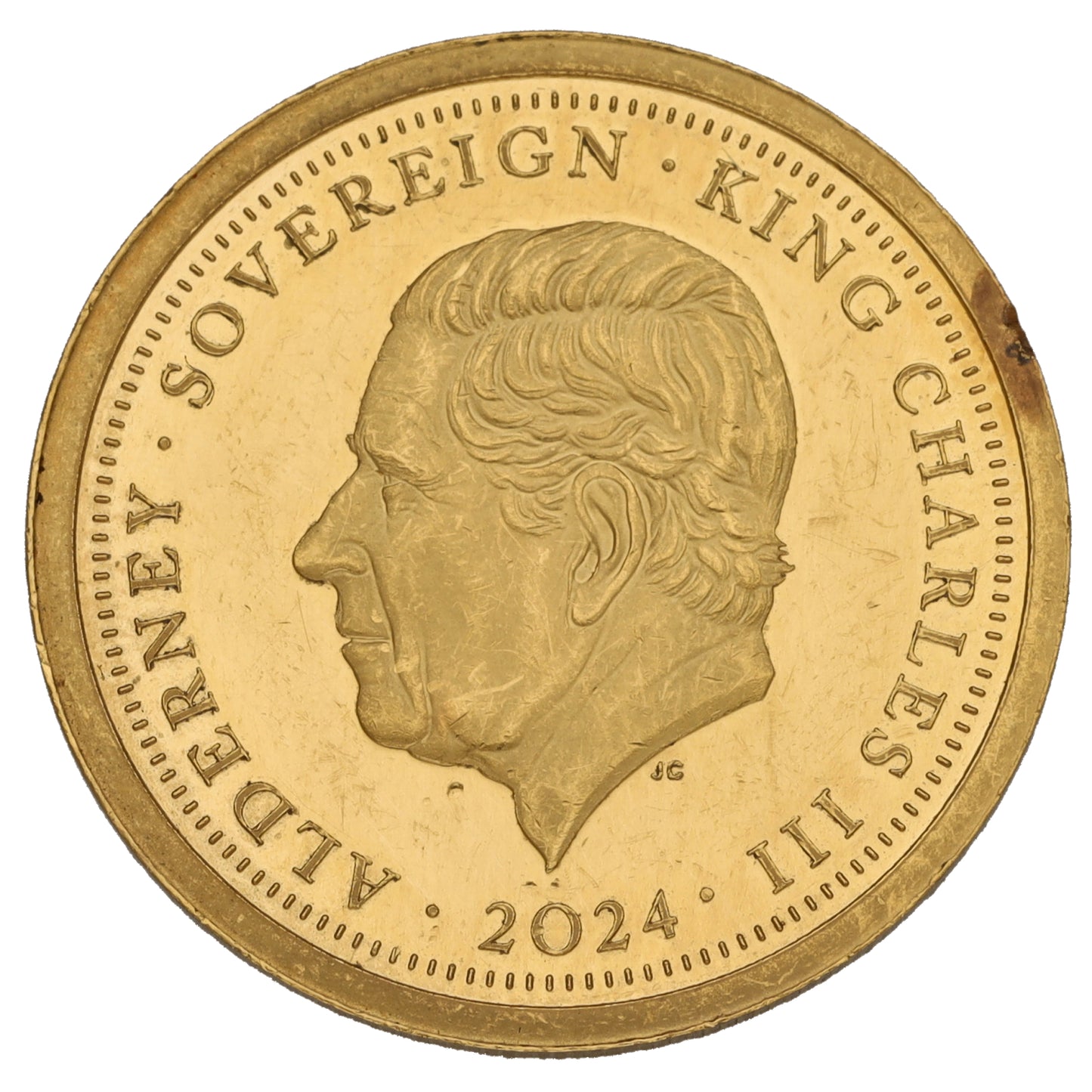 22ct Gold King Charles Coronation Full Sovereign Coin 2024